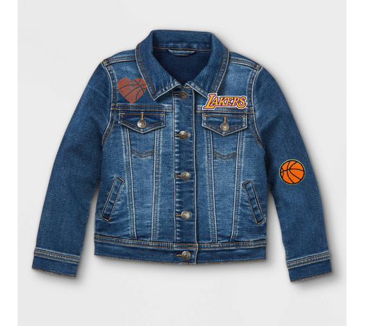 Custom Bedazzled Denim Jacket Toddler 2T