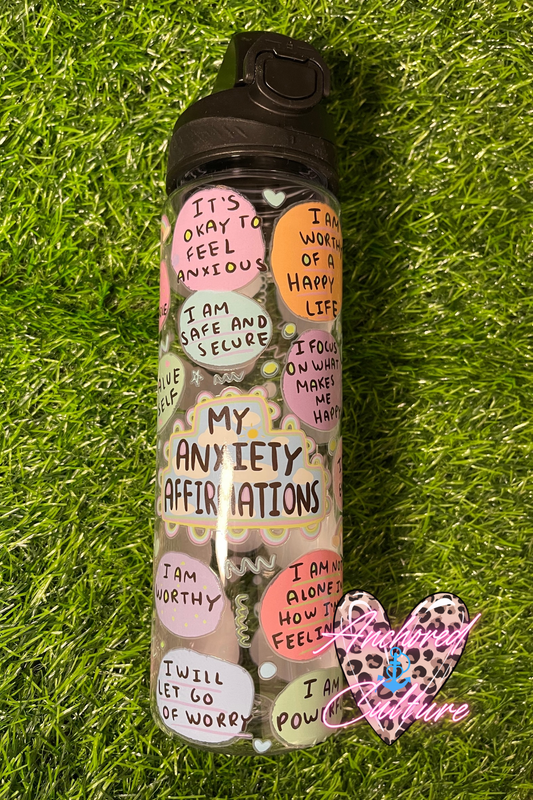 My Anxiety Affirmation Water Bottle