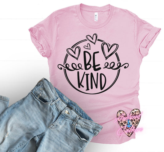 Be Kind Light Pink T-shirt