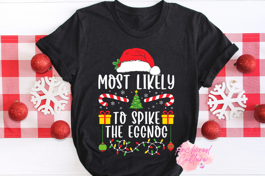 …to spike the eggnog (ADULT ONLY)