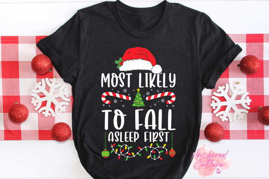 …most likely to fall asleep first