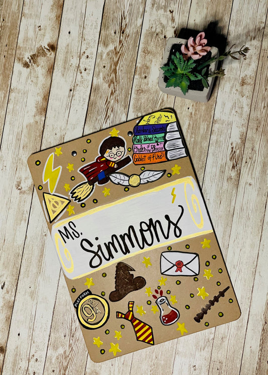 Harry Potter Custom Clipboard